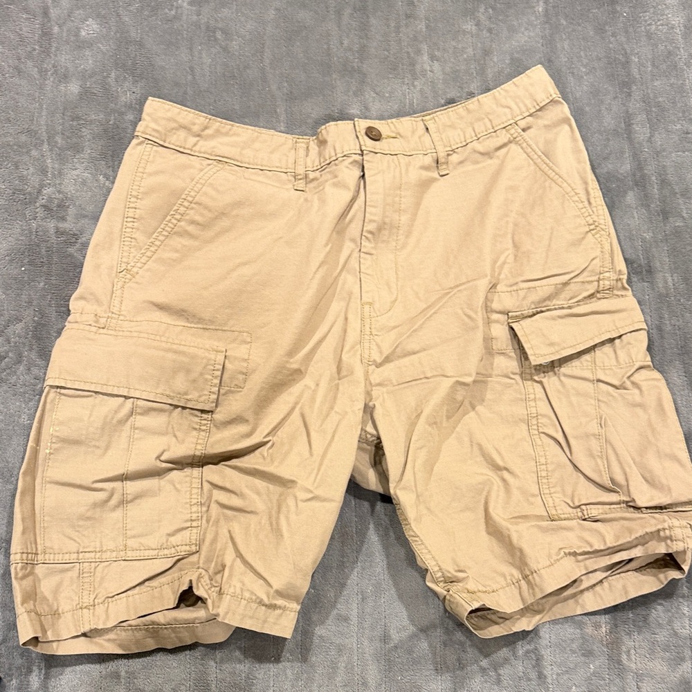 Levi's Beige Cargo Shorts for Men